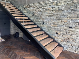 Open-tread-stair